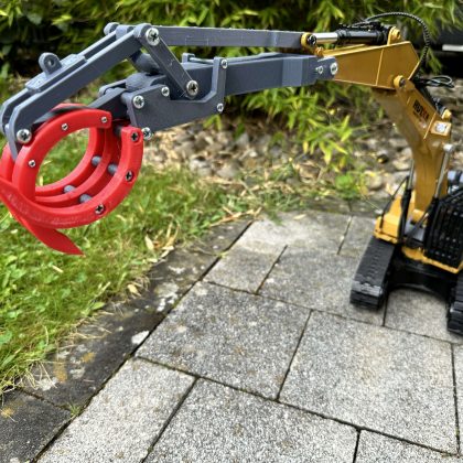 Huina 1580 / 580 /1593 /Amewi "XXL Holzgreifer" / XXL Log grabber / Timber Grab - DOWNLOAD als File