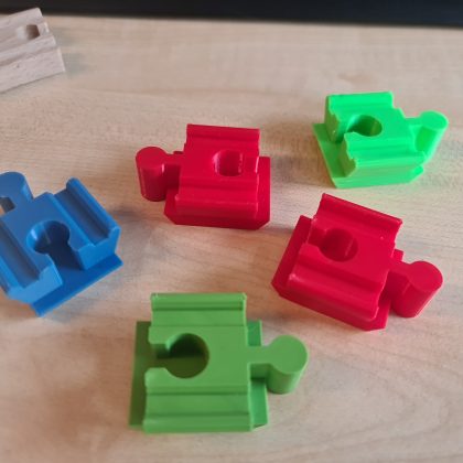Brio zu Lego-Duplo Adapter
