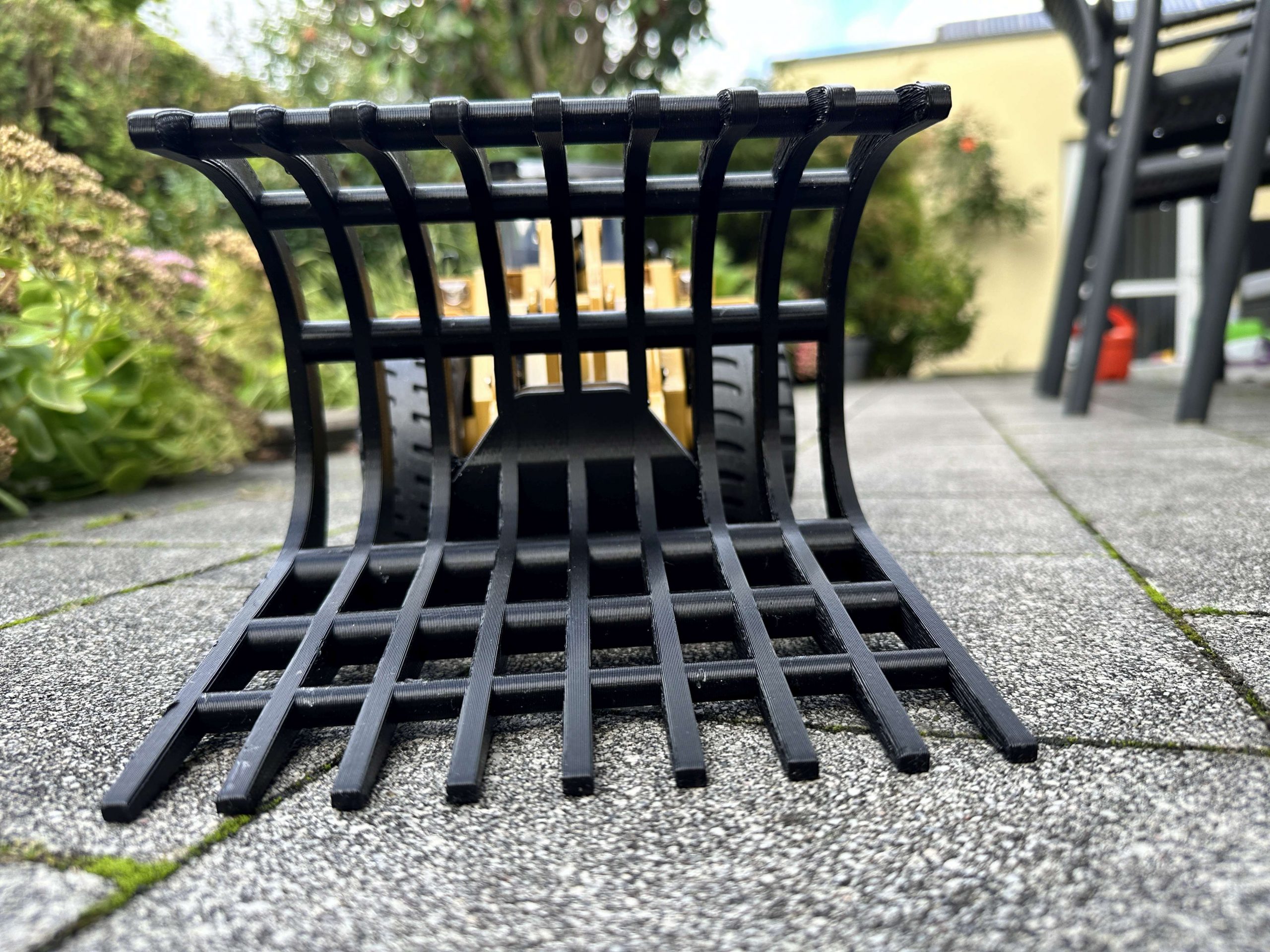 Huina / Amewi / Volvo Radlader XXL Wurzelrechen / Siebschaufel – Bild 11