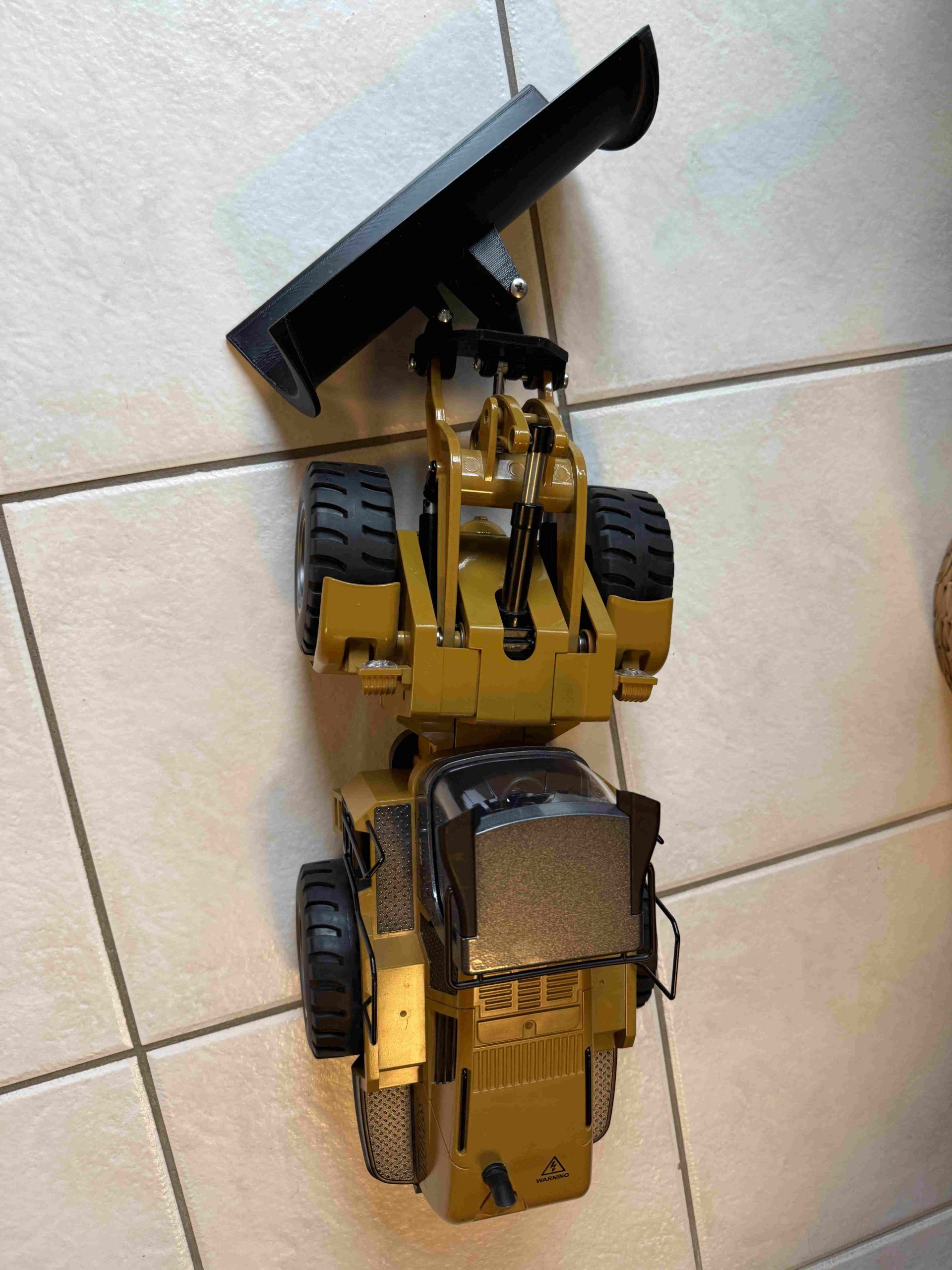 Huina 1583/Amewi/Volvo Radlader - verstellbares Schneeschild/Schiebeschild – Bild 3